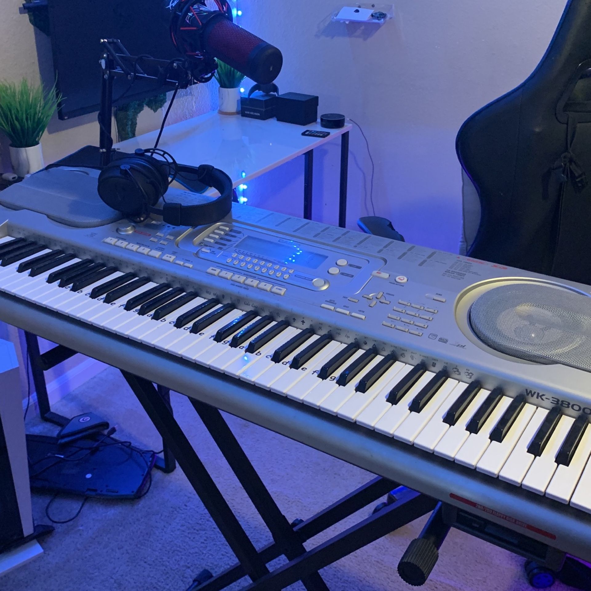 Casio WK bannister 3800 keyboard