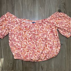 Old navy girls medium spring top size 8
