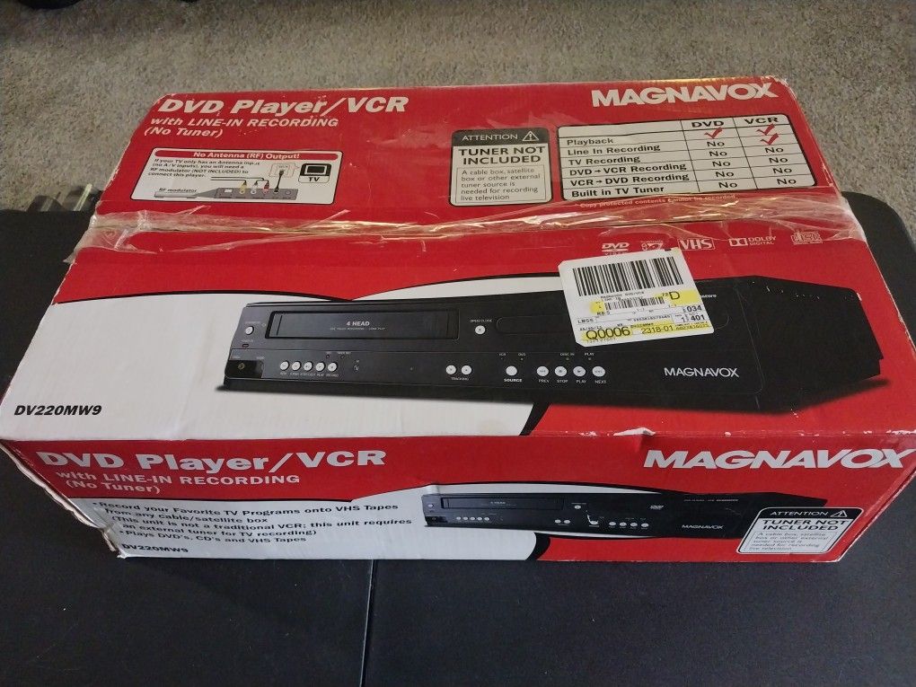 Magnavox DVD Player/VCR