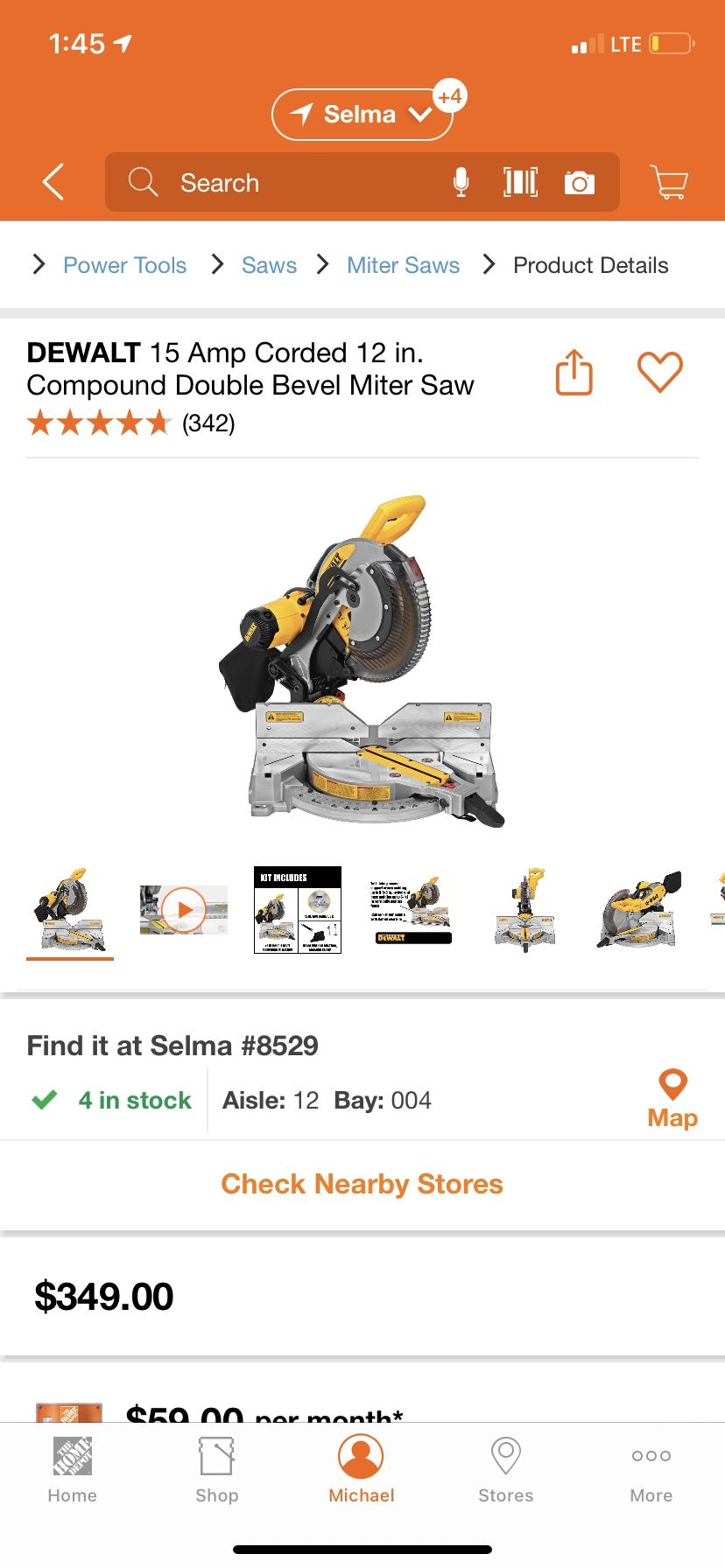 Dewalt Miter Saw