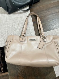 Coach champagne purse