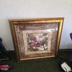 Framed Floral Wall Art