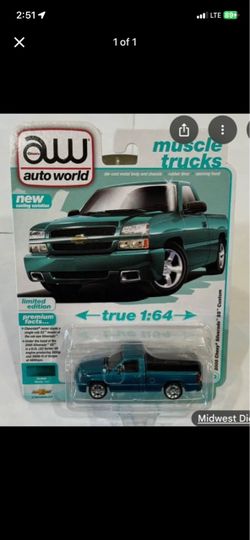 Aw Toys 1500 chevy silverado  teal 🩱