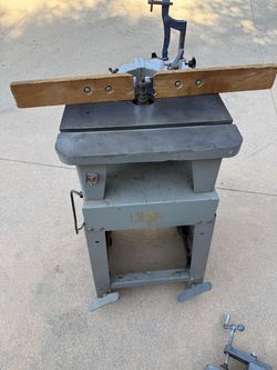 Rockwell Delta 43-120 Wood Shaper with Tenoning Jig