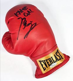 Yoshihiro Kamegai "KAME GAL" Signed Autographed Everlast Boxing Glove - JSA Authenticated #T32708