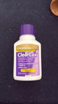 GOODSENSE CLEARLAX