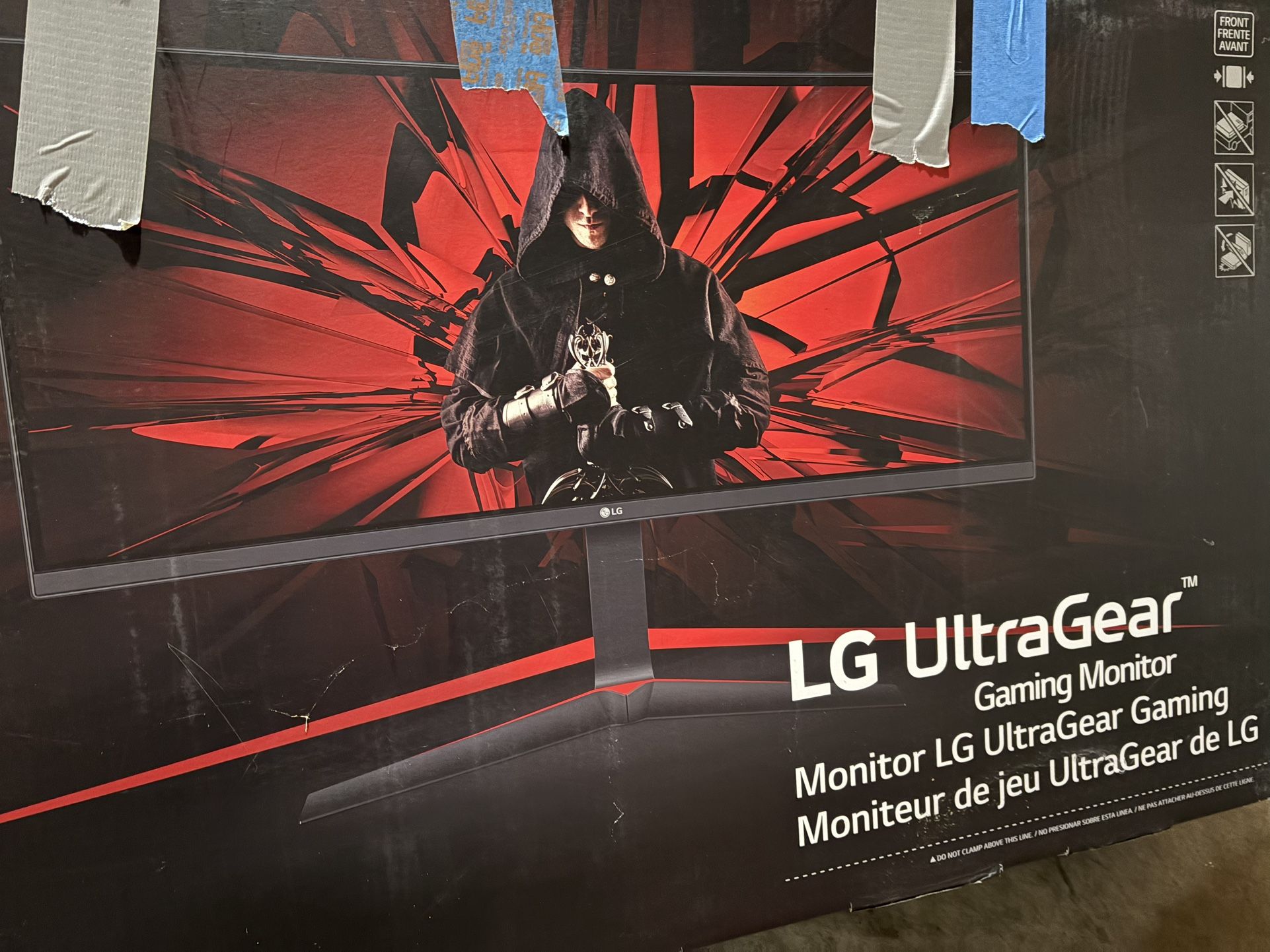 LG 34” ULTRAWIDE CURVED GAMING MONITOR