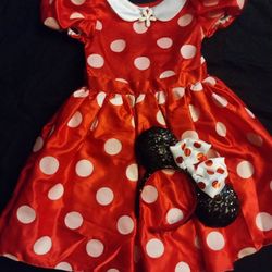 Kids MINNIE MOUSE DRESS. Size 7/8