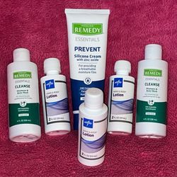 Medline Hand & Body Lotion Remedy Essentials Cleanse Shampoo Wash & Prevent Silicone Cream ALL NEW!