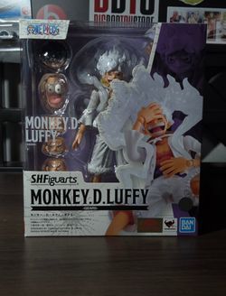 Shfiguarts gear 5 luffy