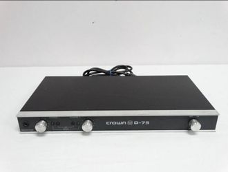 Crown D-75 Two-Channel Power Amplifier