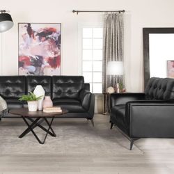 2-PCS Sofa And Love Seat Set In Offer 🔥🔥🔥