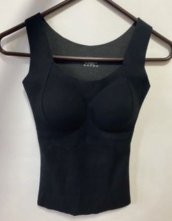 Women Thermal Tank Top with Bra Size S