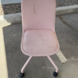 Pink Office Roller Chair