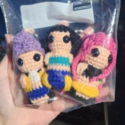 Handmade Huntrix Keychains With Key Ring Kpop Demon Hunters