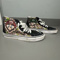 Vans x Nintendo SK8-Hi Super Mario Brothers Skate Shoes