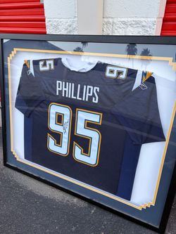 Signed Sean Phillips Jersey Framed
