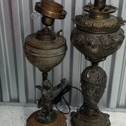 Bradley & Hubbard - Antique Lamps 