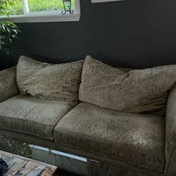 Couch and over Sized chair