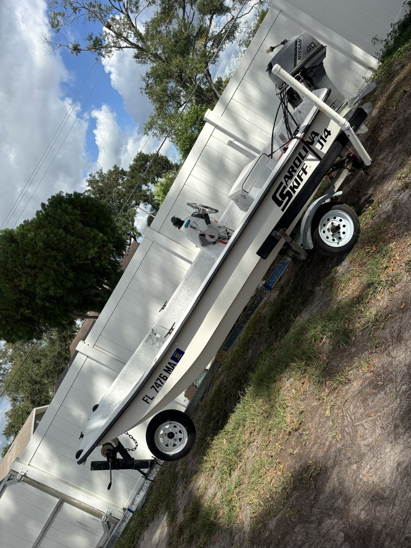 14’ Center Console Carolina Skiff