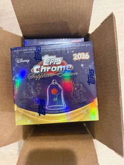 2026 Topps Chrome® Disney Sapphire Edition - Hobby Box