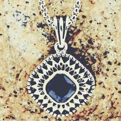 Spinel necklace & earring set