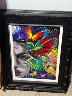 Large artist signed masterpiece make offer
