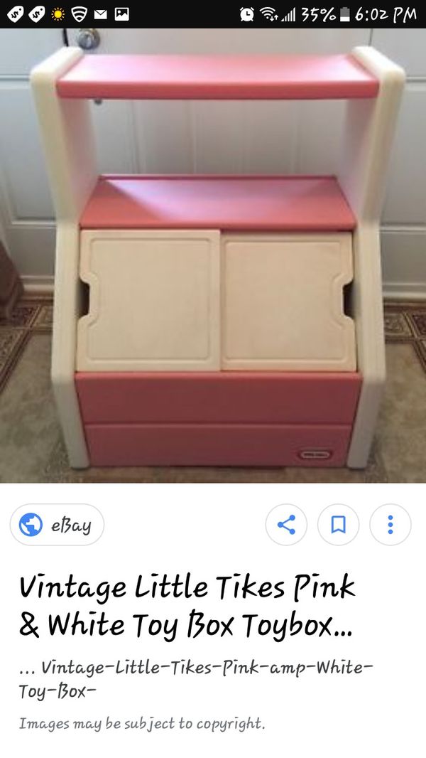 Little Tikes Bookcase Toy Box House Elements Design