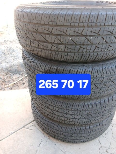 265 70 17 FIRESTONE
