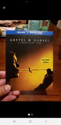 Gretel and Hansel blu ray combo brand new sealed with slip cover