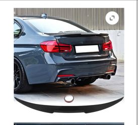 Rear Trunk Spoiler Wing For BMW 3 Series F30
& F8O Sedan Gloss Black M4 Style Wing Lip
