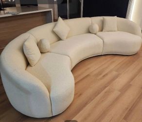 Beige Sectional Livingroom  free delivery