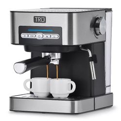 TRU 15-Bar Espresso Maker, 56 oz