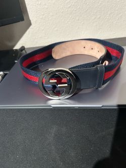 Gucci interlocking G Web Belt