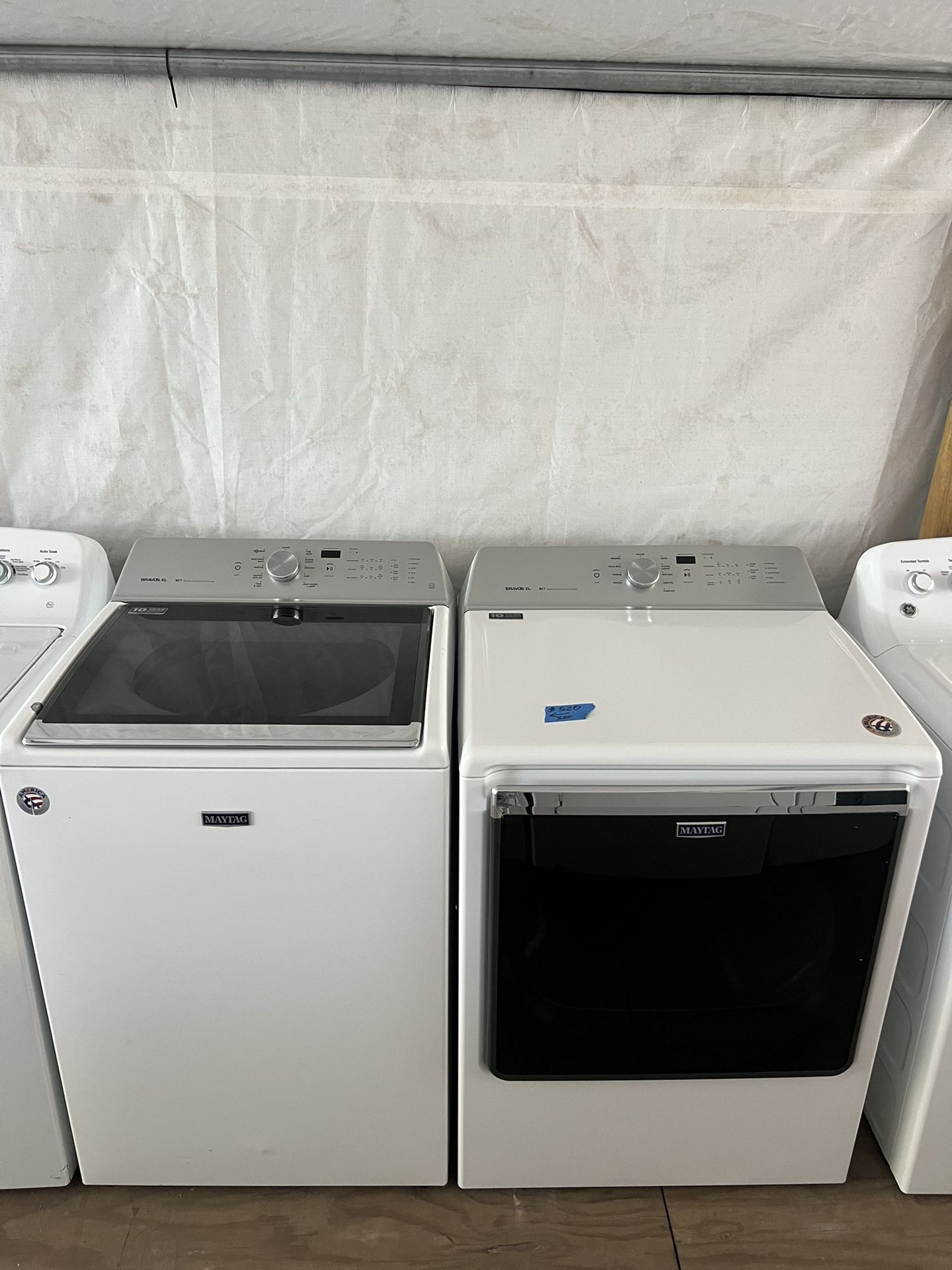 Maytag Washer&dryer Large Capacity Set   60 day warranty/ Located at:📍5415 Carmack Rd Tampa Fl 33610📍