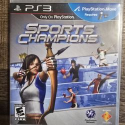 Sports Champions Ps3 $5.00