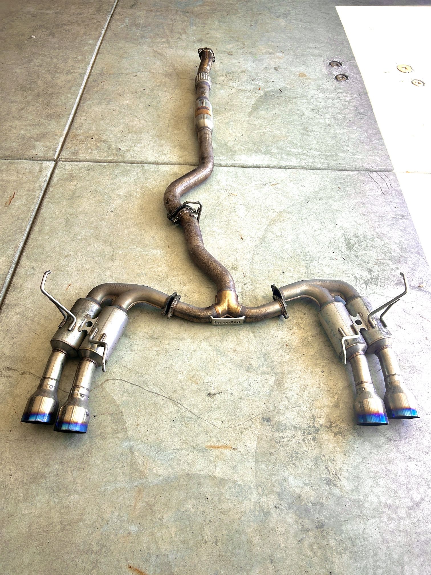 Invidia R400 Gemini Exhaust System 2015-2021 Subaru WRX STI