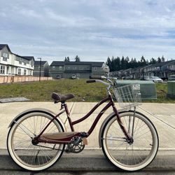 Huffy Cranbrook Women’s Cruiser Bicycle 24” wheels Bicycle Step thru low step