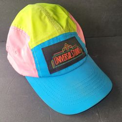 🔥 Universal Studios 30th Anniversary Neon Colorblock Snapback Hat Retro 5 Panel Vintage Theme Park Adjustable Cap Bright 90s Style 👀

Overall good c