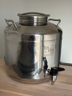 Dinuba 15L Stainless Steel Water Dispenser (4 Gal)
