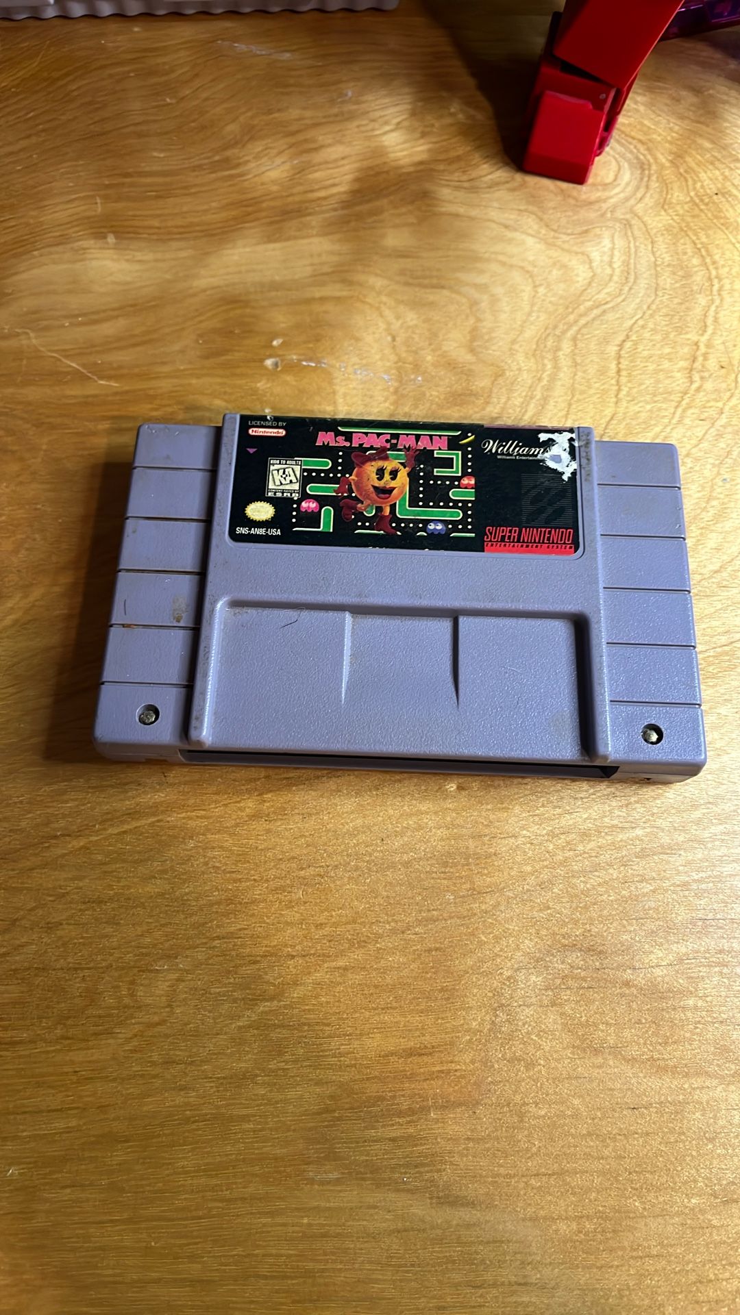 Super Nintendo / SNES - Ms PAC-Man