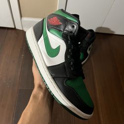 Jordan 1 Mid “Green Toe” 10.5M