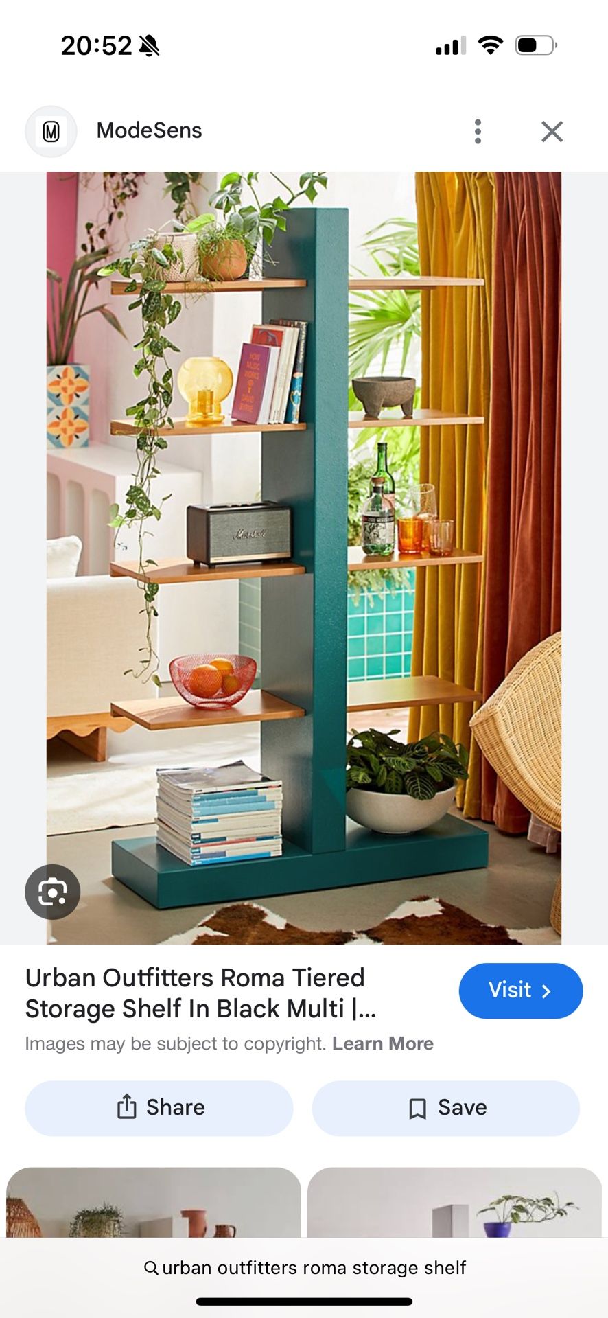 Urban Outfitter Bookshelf