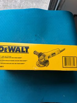 DEWALT 7 Amp 4.5 in. Small Corded Angle Grinder with 1-Touch Guard