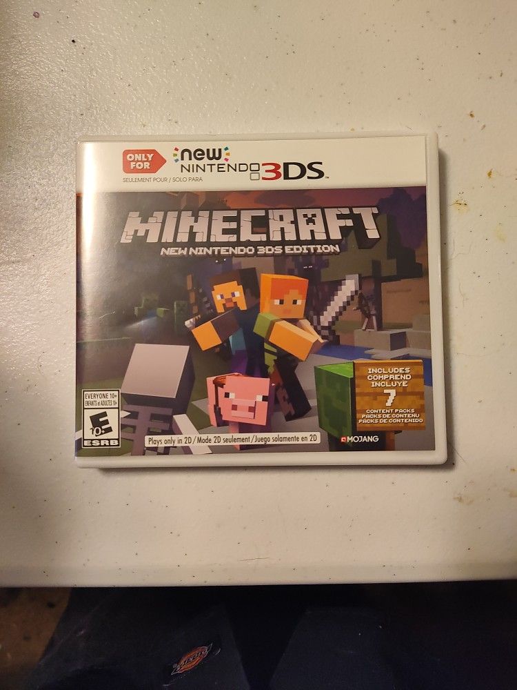 Minecraft For NEW Nintendo 3ds