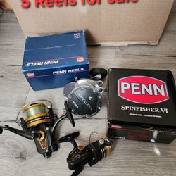 5 Fishing Reels