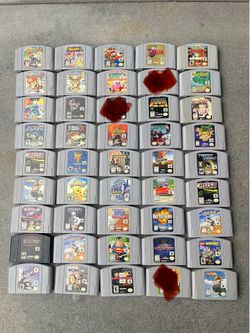 Nintendo n64 games authentic