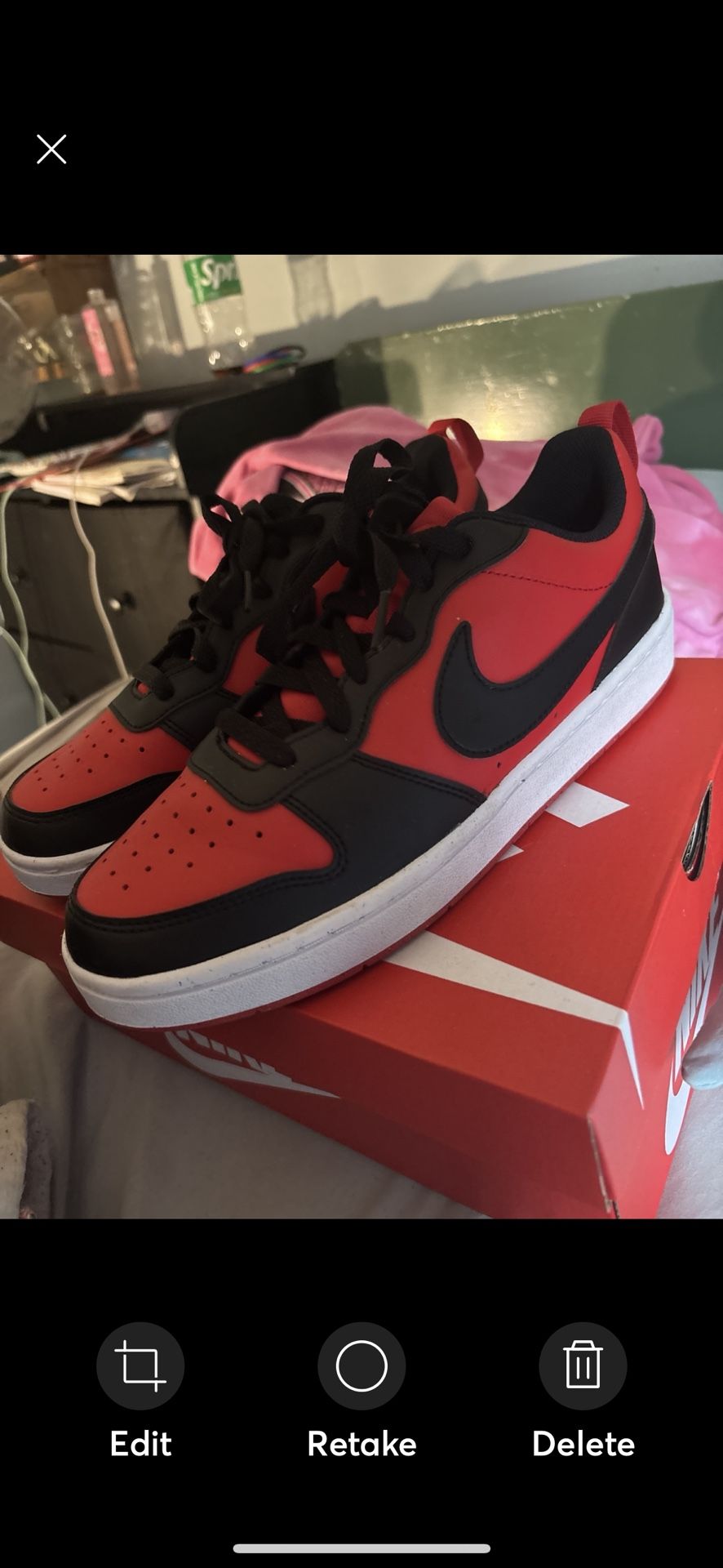Red&black Nike Shoes
