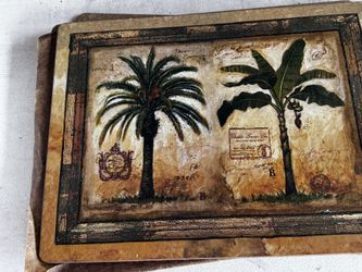 Vintage Tropical Mats (6) Total