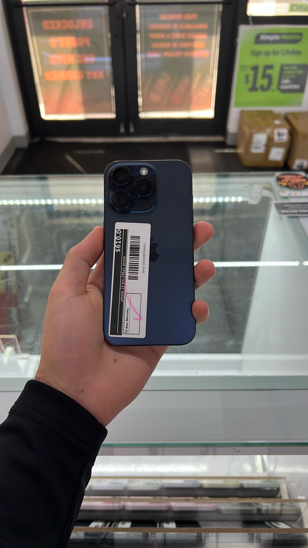 iPhone 15 Pro 256GB (Unlocked)